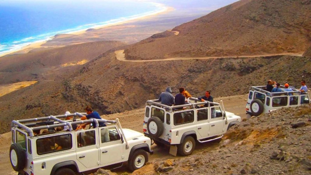 Jeep Safari Fuerteventura mit Blick nach Cofete